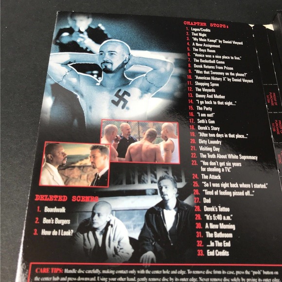 American History X DVD, 1999 Special Edition, Snapcase, Great Condition - Picture 2 of 5